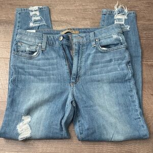 Light Blue Distressed Women’s Jeans